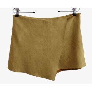 Vestique Faux Suede Skirt Skort Sz M